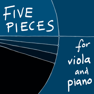 Five Pieces for Viola and Piano - sheet music