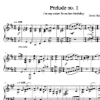 Five Preludes for Piano - sheet music sample